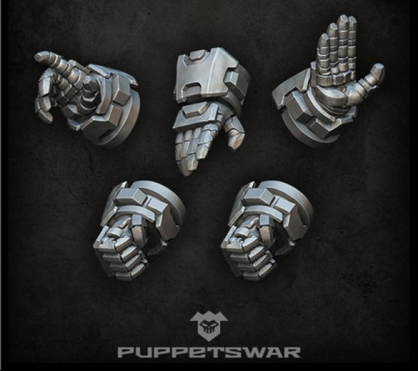 Puppetswar: (Accessory) Hands (right) (5)
