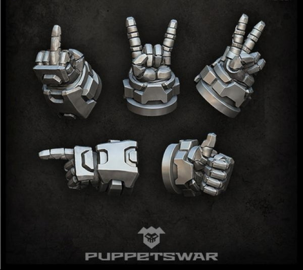 Puppetswar: (Accessory) Hand Gestures (left) (5)
