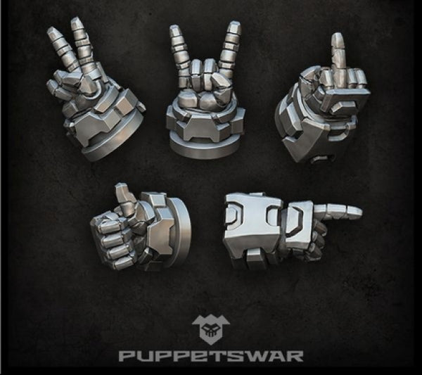 Puppetswar: (Accessory) Hand Gestures (right) (5)
