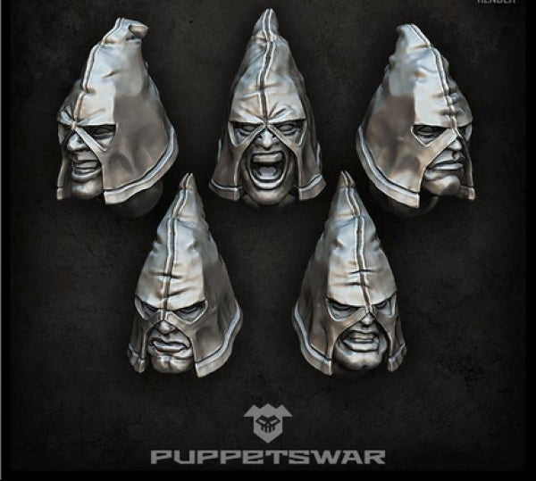 Puppetswar: (Accessory) Tormentors Heads (5)