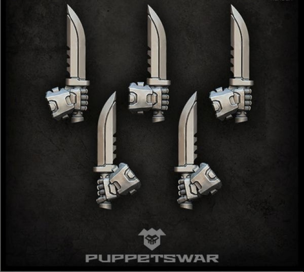 Puppetswar: (Accessory) Knives (right) (5)