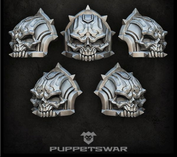 Puppetswar: (Accessory) H.I. Skull Shoulder Pads (5)