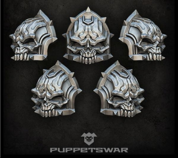 Puppetswar: (Accessory) Skull Shoulder Pads (5)