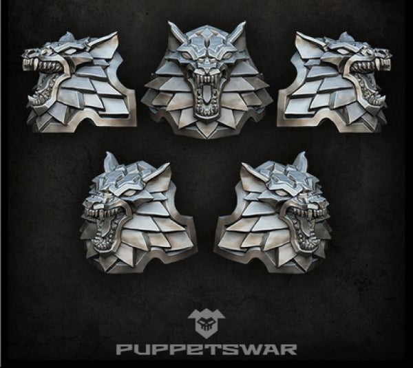 Puppetswar: (Accessory) H.I. Wolf Shoulder Pads (5)