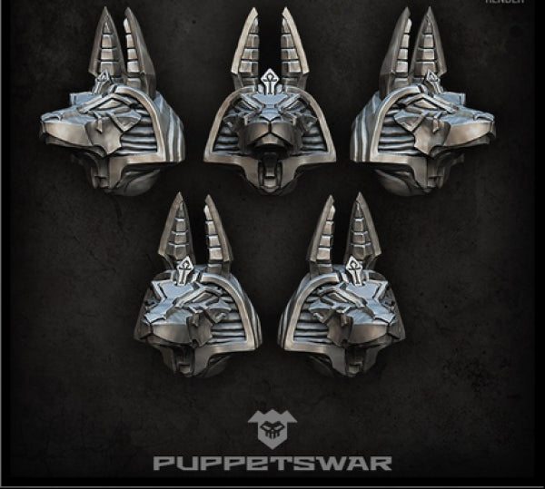 Puppetswar: (Accessory) Anubis Heads (5)