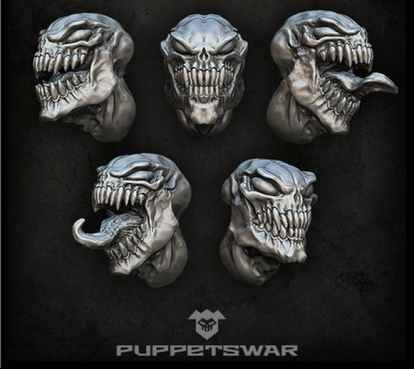 Puppetswar: (Accessory) Nightmares Heads (5)