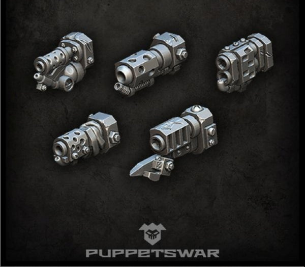Puppetswar: (Accessory) Orc Flame Gun Tips (5)