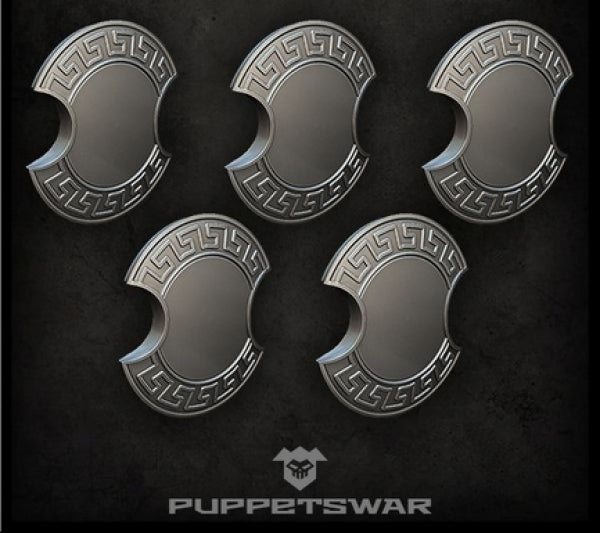 Puppetswar: (Accessory) Achilles Shields (left) (5)