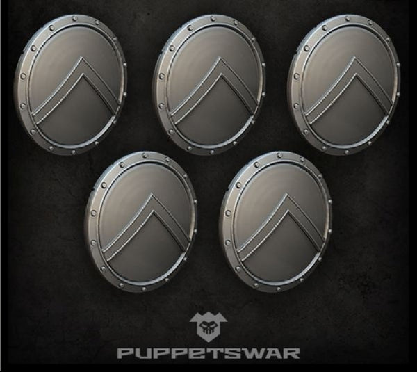 Puppetswar: (Accessory) Spartan Shields (left) (5)