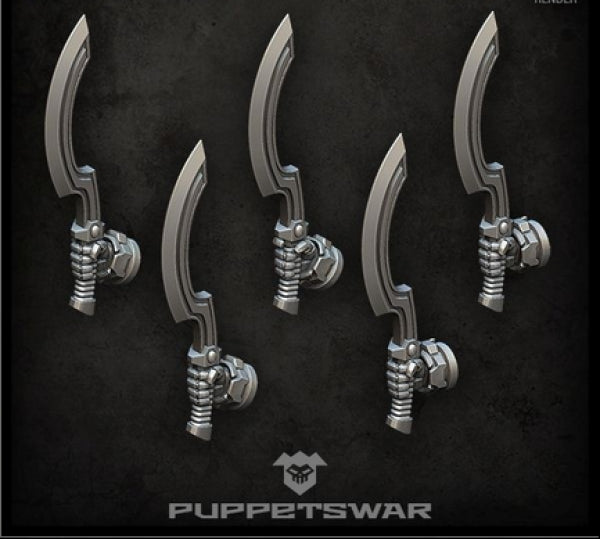 Puppetswar: (Accessory) Khopesh Swords (right) (5)