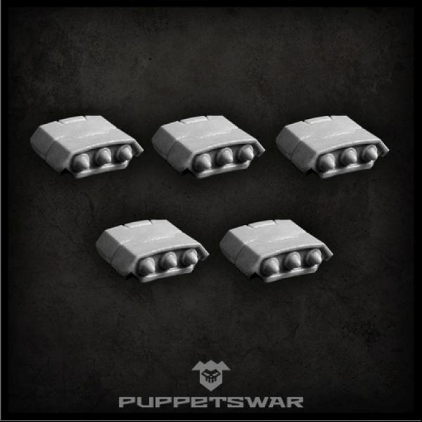 Puppetswar: (Accessory) Missile Pods (5)