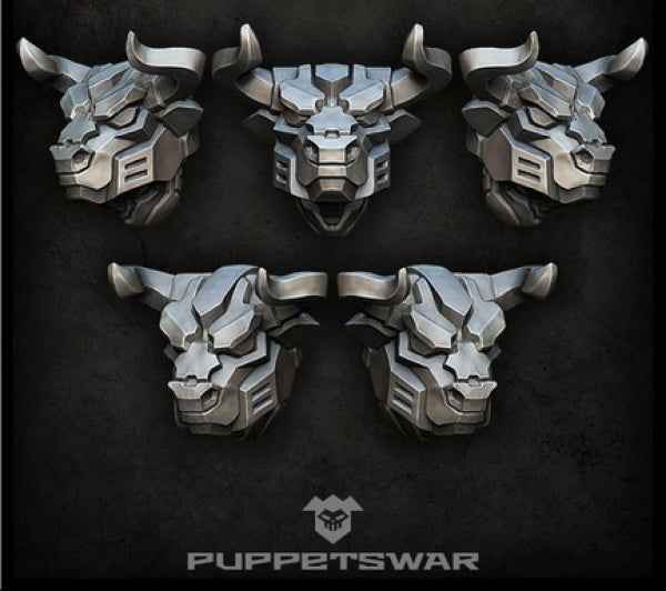 Puppetswar: (Accessory) Bull Helmets (5)