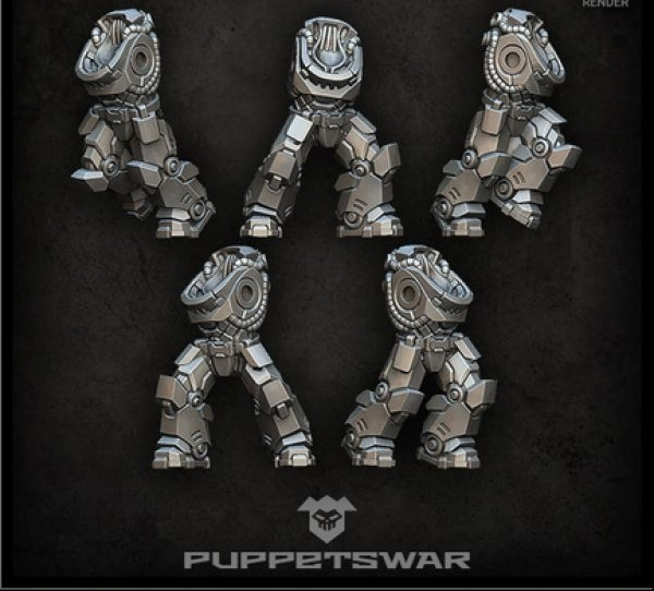 Puppetswar: (Accessory) Prime Strikers Bodies (5)