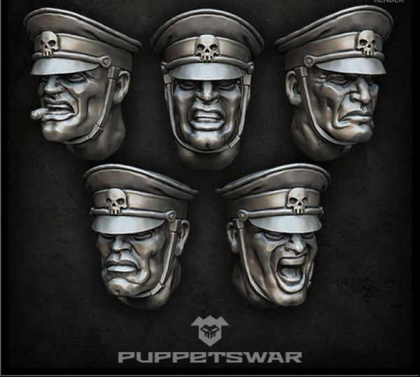 Puppetswar: (Accessory) Honour Guard Heads (5)