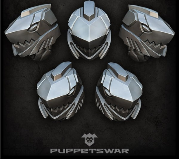 Puppetswar: (Accessory) Shark Helmets (5)
