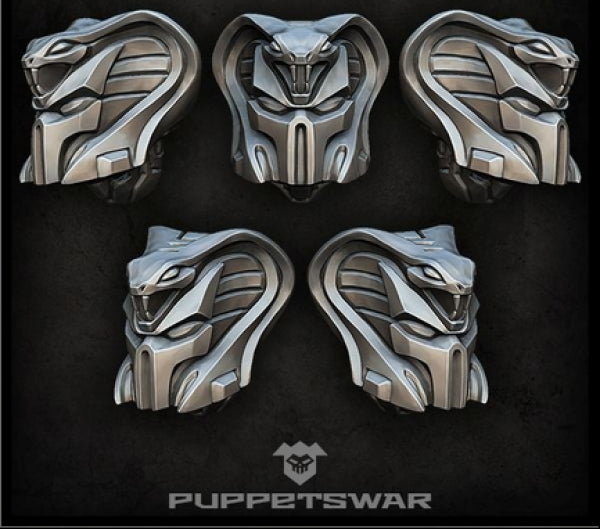 Puppetswar: (Accessory) Cobra Helmets (5)