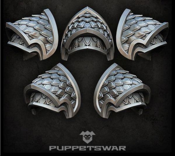 Puppetswar: (Accessory) Scales Shoulder Pads (5)