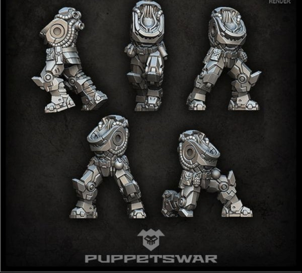 Puppetswar: (Accessory) Recon Prime Strikers Bodies (5)