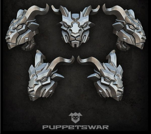 Puppetswar: (Accessory) Capricorn Helmets (5)
