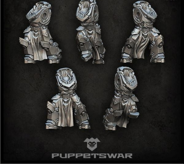 Puppetswar: (Accessory) Knight Prime Strikers Bodies (5)