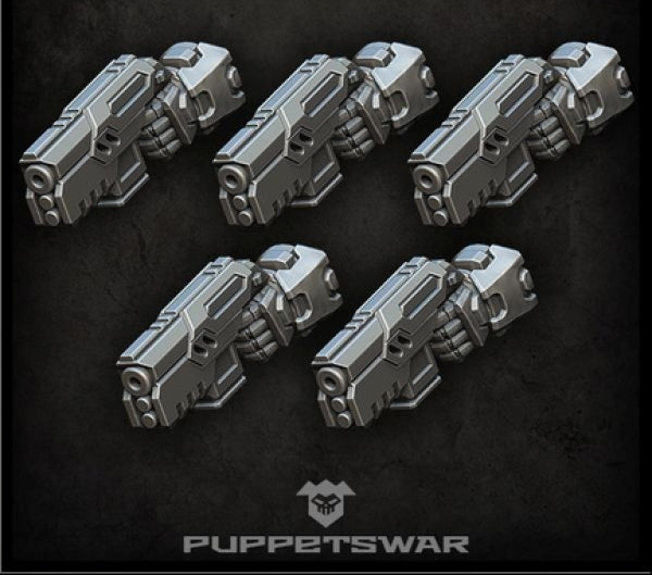 Puppetswar: (Accessory) Heavy Assault Pistols (left) (5)