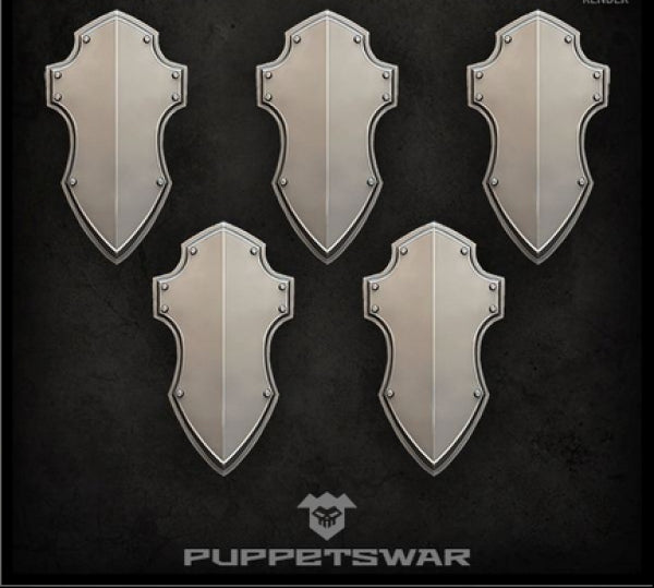 Puppetswar: (Accessory) Gothic Shields (left) (5)