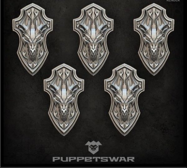 Puppetswar: (Accessory) Dragon Shields (left) (5)
