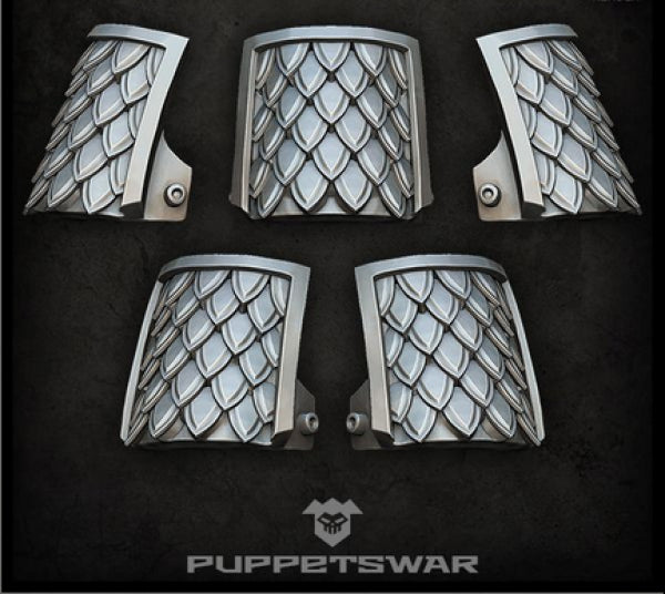 Puppetswar: (Accessory) Bushi Scales Shoulder Pads (5)