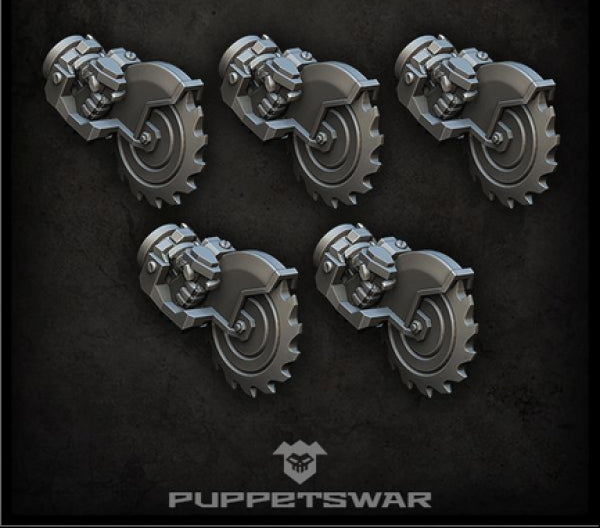 Puppetswar: (Accessory) Hand Buzzsaws v2 (left) (5)
