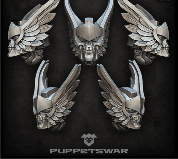Puppetswar: (Accessory) Fallen Angel Helmets (5)