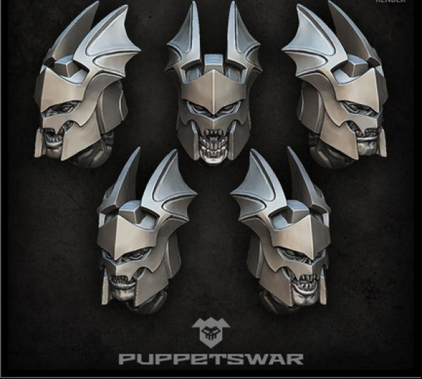 Puppetswar: (Accessory) Vampire Guard Heads (5)