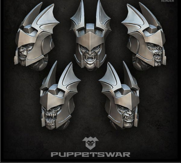 Puppetswar: (Accessory) Vampire Knight Heads (5)