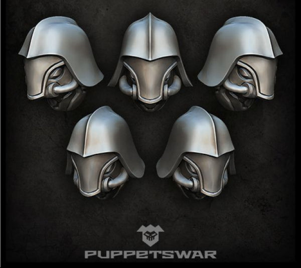 Puppetswar: (Accessory) Sentinel Captain Helmets (5)