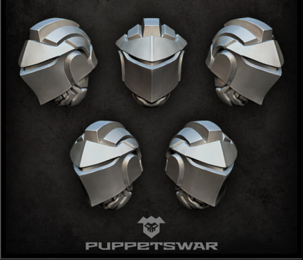 Puppetswar: (Accessory) Jouster Helmets (5)