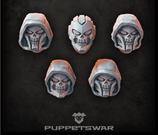 Puppetswar: (Accessory) Ninja Reaper Heads (5)