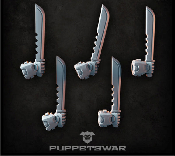 Puppetswar: (Accessory) Machetes (right) (5)