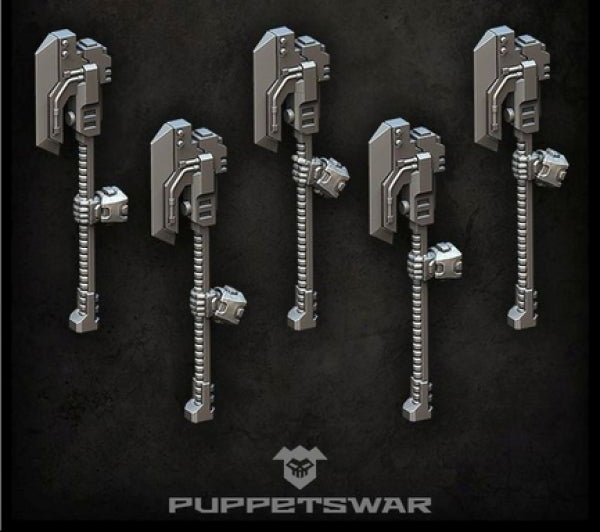 Puppetswar: (Accessory) Great Axes (left) (5)