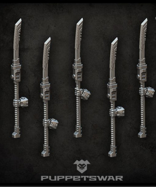 Puppetswar: (Accessory) Storm Naginatas (left) (5)