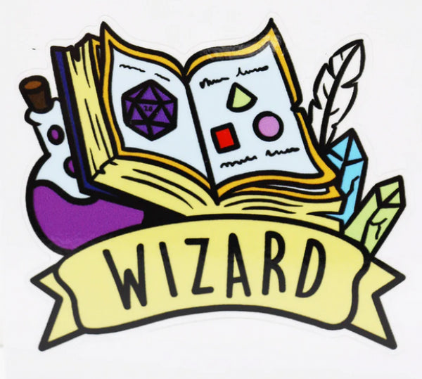 Banner Class Sticker: Wizard