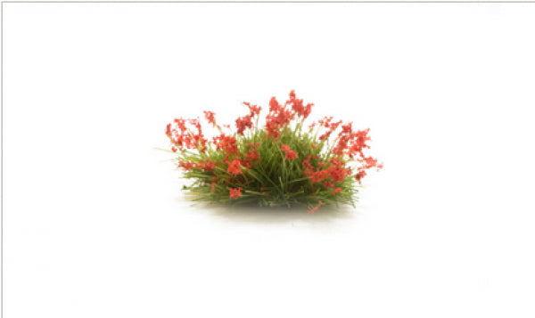 Woodland Scenics: All Game Terrain Peel ‘n’ Plant Tufts - Red Flower Tufts