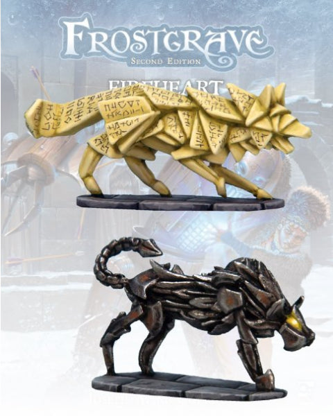 Frostgrave: Blade-Dog & Construct Hound (2)
