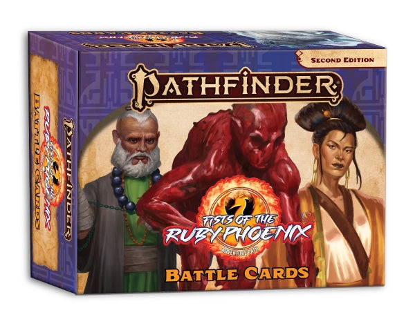 Pathfinder (P2): Fists of the Ruby Phoenix Battle Cards