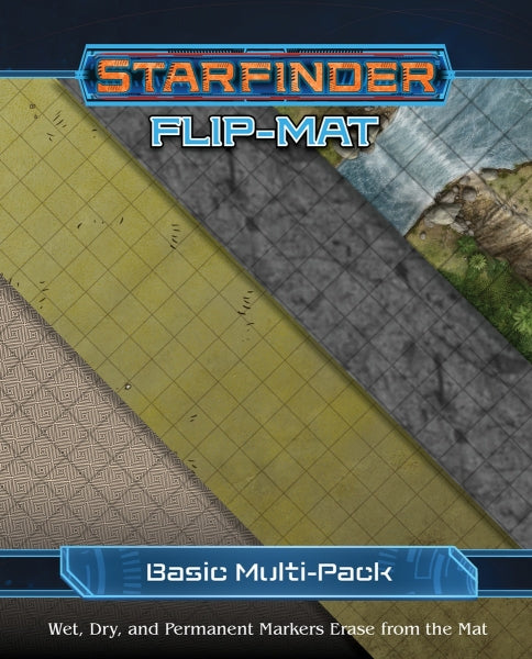 Starfinder RPG: Starfinder Flip-Mat Basic Terrain Multi-Pack
