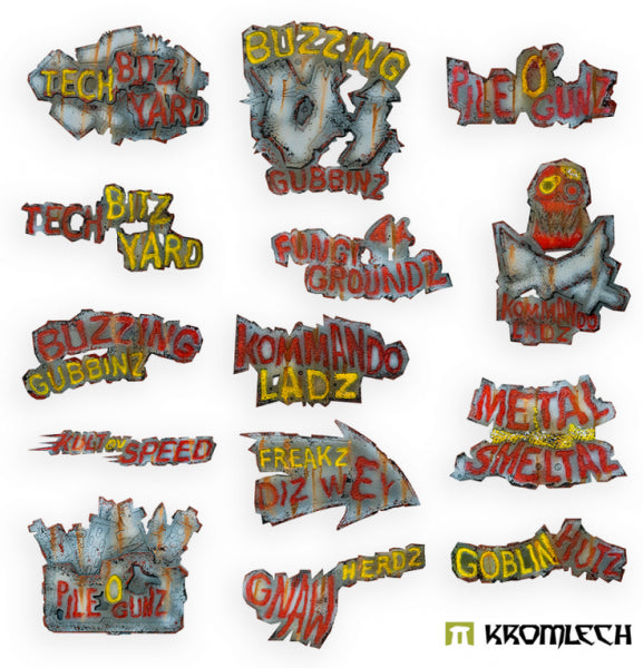 Kromlech Tabletop Scenics: Orkenburg Zone Boards