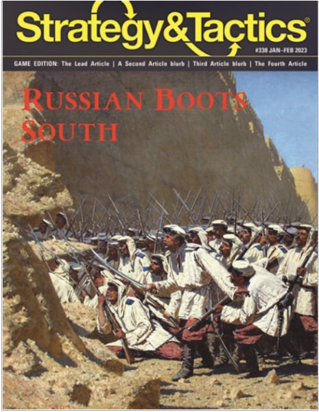 Strategy & Tactics Magazine #338: Russian Boots South 1850-90
