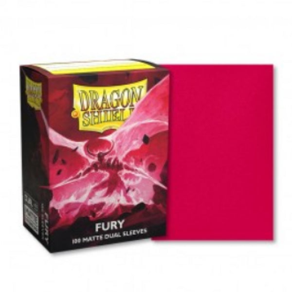 Dragon Shields: 100ct Box - Dual Matte Fury