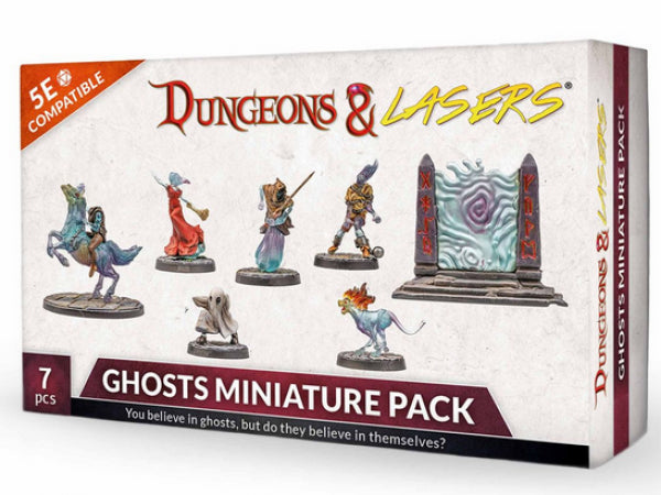 Dungeons & Lasers: Ghosts Miniature Pack