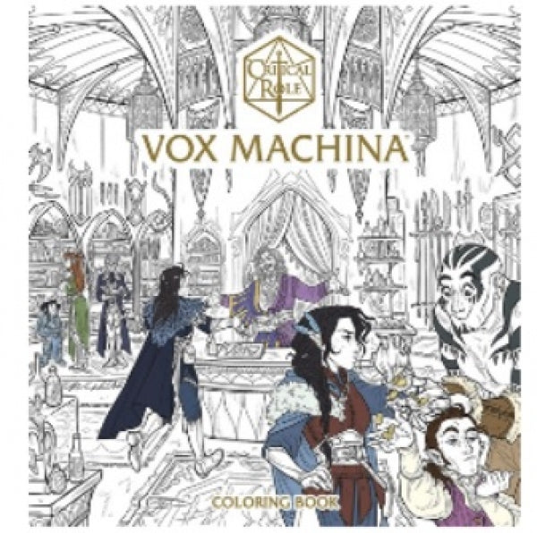 Critical Role: Vox Machina Coloring Book
