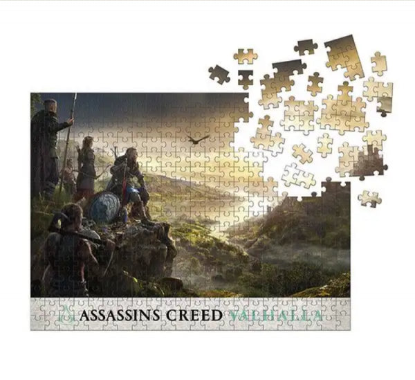 Assassin's Creed Valhalla: Raid Planning Puzzle (1000 piece puzzle)