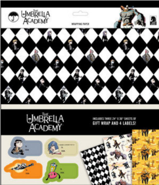 Umbrella Academy Wrapping Paper